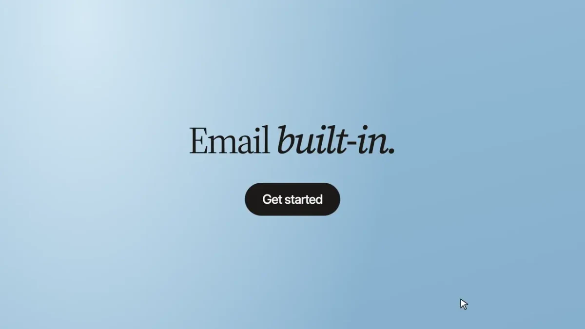 Your Caffeine app sends its own emails