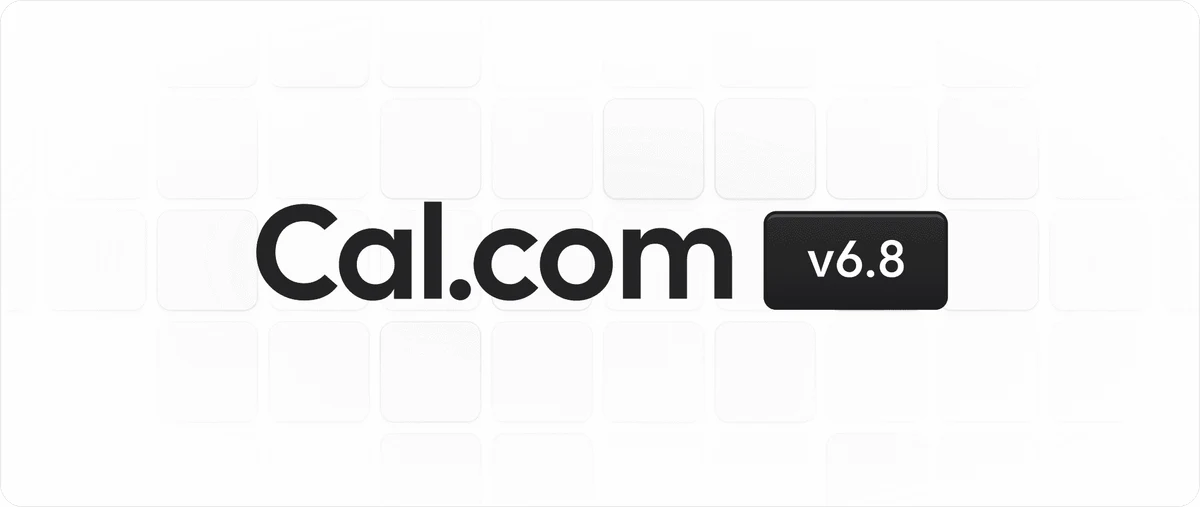Cal.com v6.8 - Cal Events, New troubleshooter, AI chat in routing forms & more | Cal.com - Schedu... — public x-twitter post media curated for social post design inspiration.