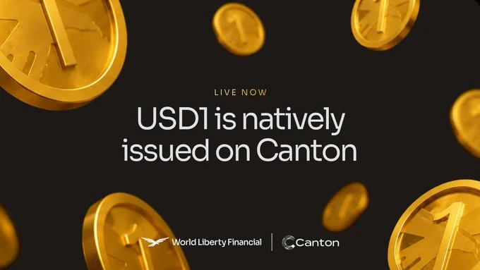 Canton Network: A tokenized Treasury stays static without a cash leg to settle against — public x-twitter post media curated for social post design inspiration.