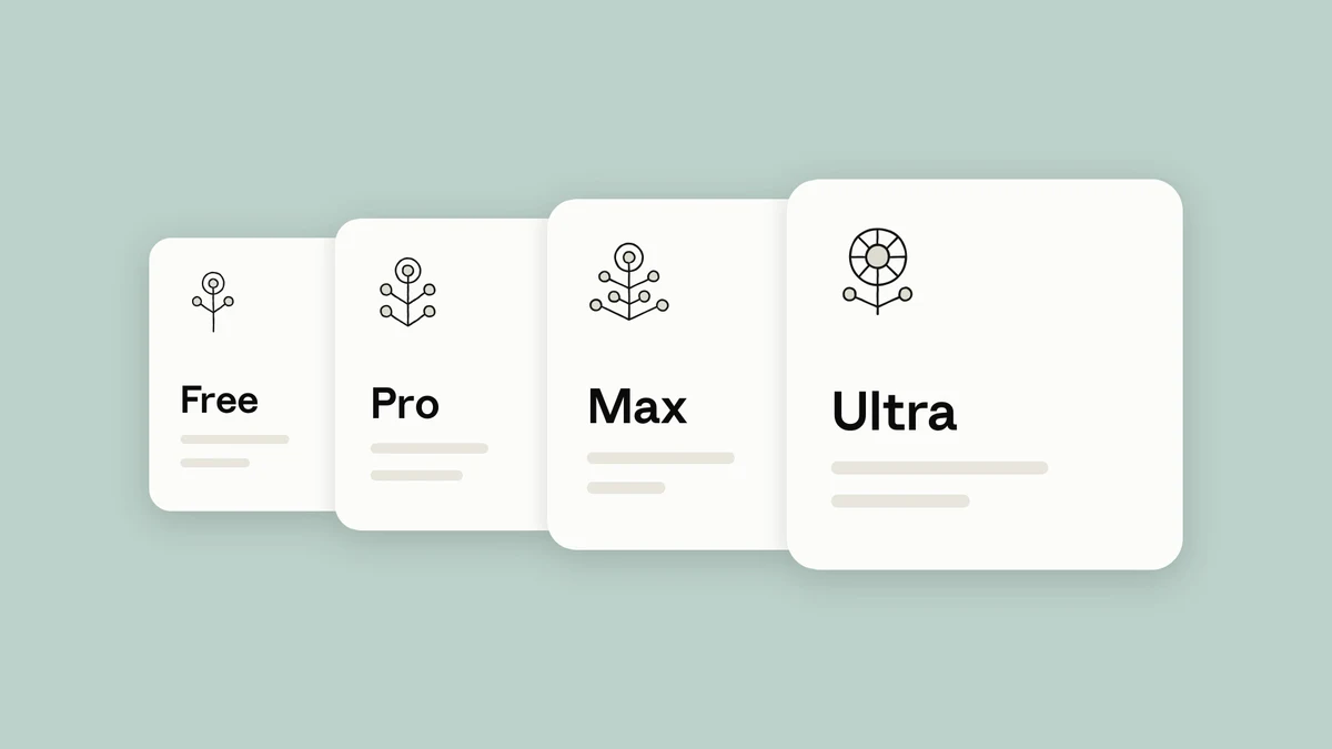 Claude: We’re renaming our Max plans — public x-twitter post media curated for social post design inspiration.