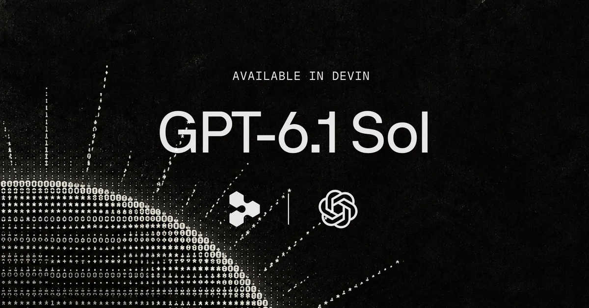 GPT-6.1 Sol is now available in Devin | Devin — public x-twitter post media curated for social post design inspiration.