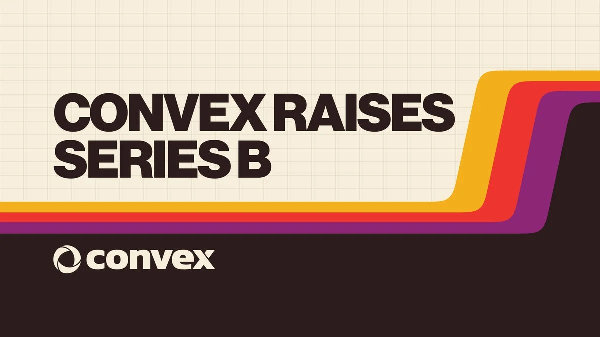 Convex raises a $57M Series B — public x-twitter post media curated for social post design inspiration.