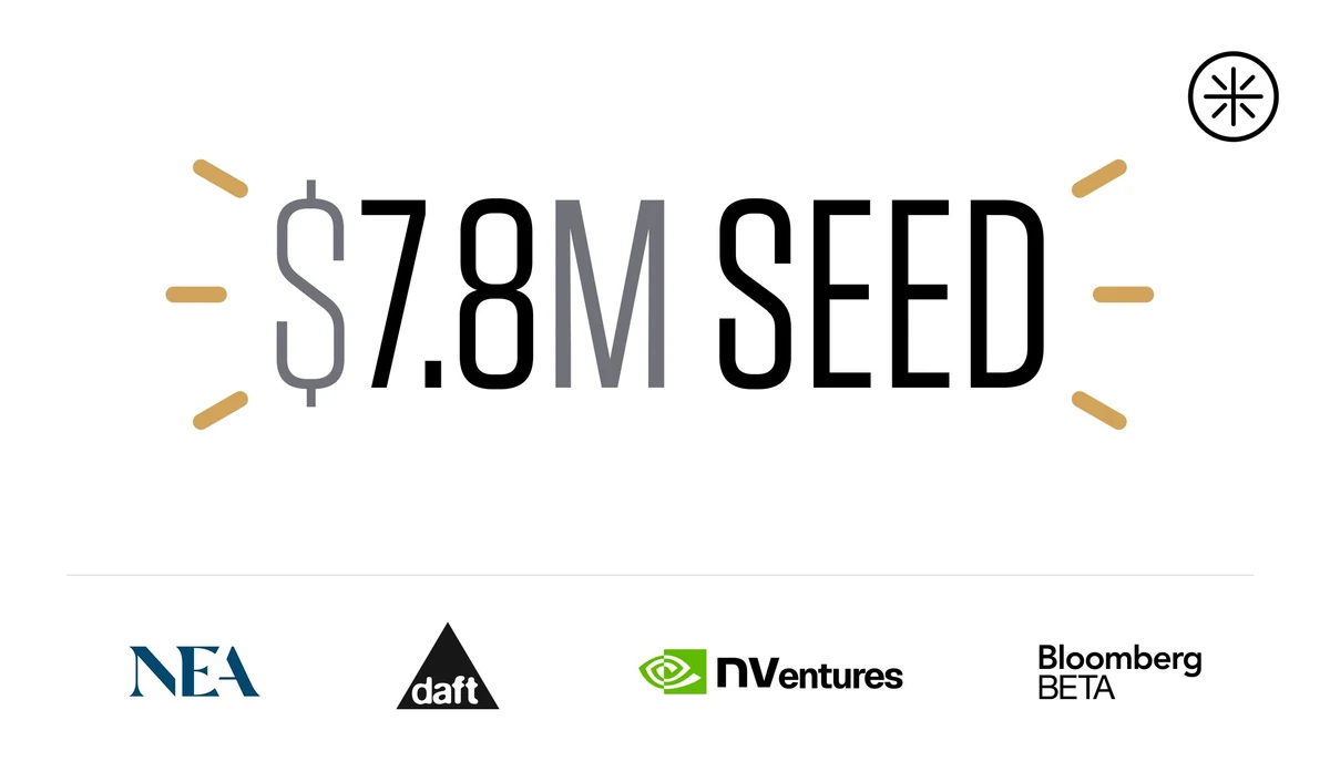 Corca raised a $7.8M round led by NEA, with NVenture, Daft Capital — public x-twitter post media curated for social post design inspiration.
