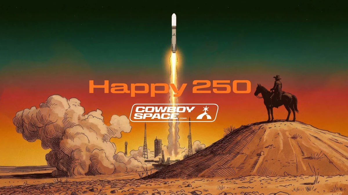 Cowboy Space Corp.: 250 years — public x-twitter post media curated for social post design inspiration.
