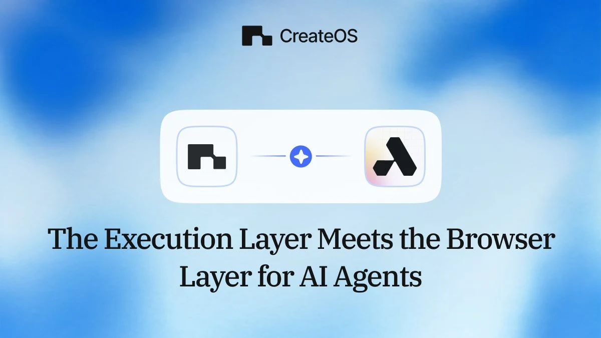 CreateOS and Anchor: Browser Access for AI Agents — public x-twitter post media curated for social post design inspiration.