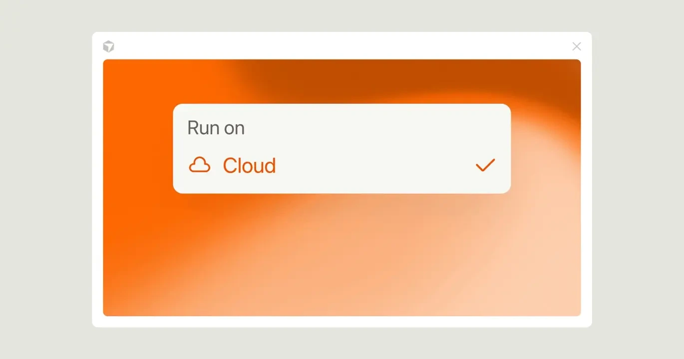 You can now run Cursor cloud agents on your infrastructure — public x-twitter post media curated for social post design inspiration.