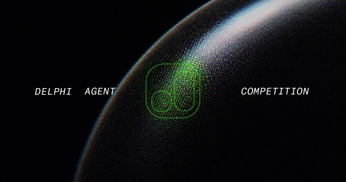 Delphi Agent Competition — public x-twitter post media curated for social post design inspiration.