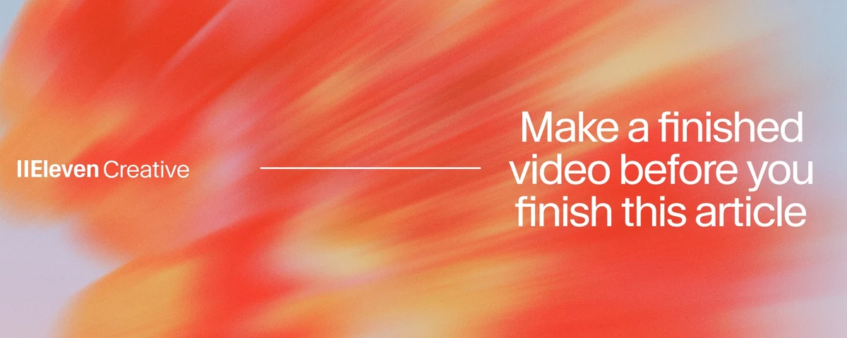Make a finished video before you finish this article — public x-twitter post media curated for social post design inspiration.