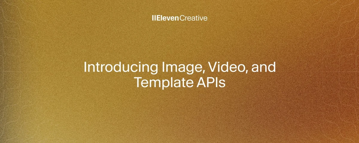 Introducing the Image, Video, and Templates APIs — public x-twitter post media curated for social post design inspiration.