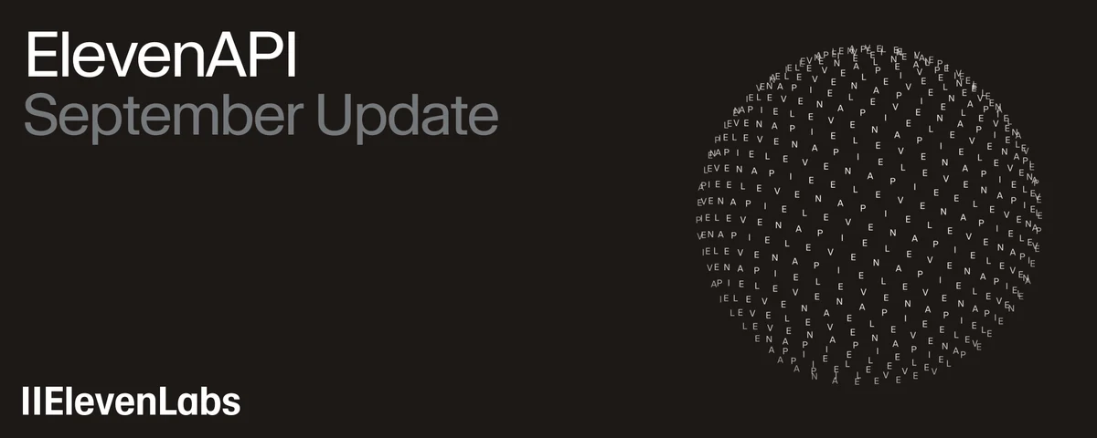 ElevenAPI September Update — public x-twitter post media curated for social post design inspiration.