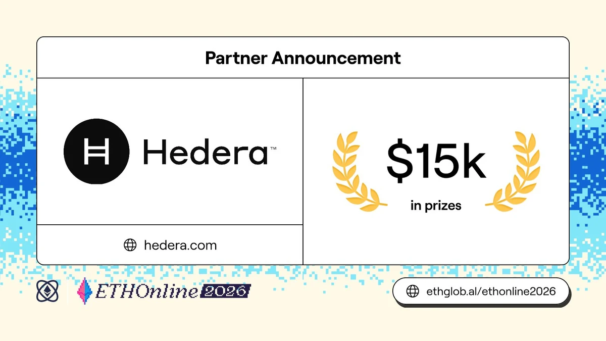 ETHGlobal: ETHOnline Prizes: @hedera ∙ $15,000 — public x-twitter post media curated for social post design inspiration.