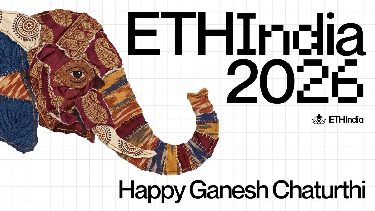 ETHIndia: Ganpati Bappa Morya — public x-twitter post media curated for social post design inspiration.