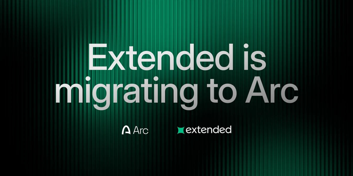 Extended: Migration to Arc — public x-twitter post media curated for social post design inspiration.