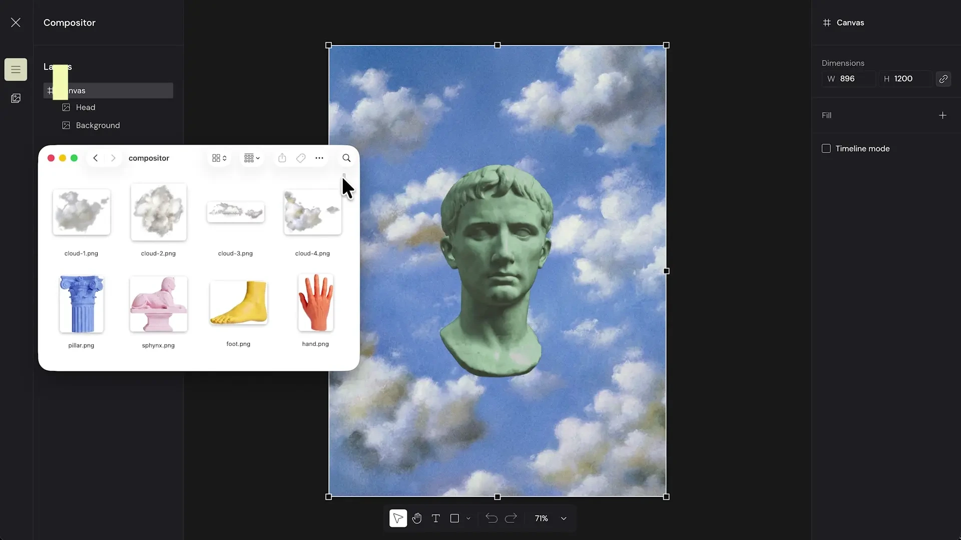 Figma Weave: The compositor node leveled up — public x-twitter post media curated for social post design inspiration.