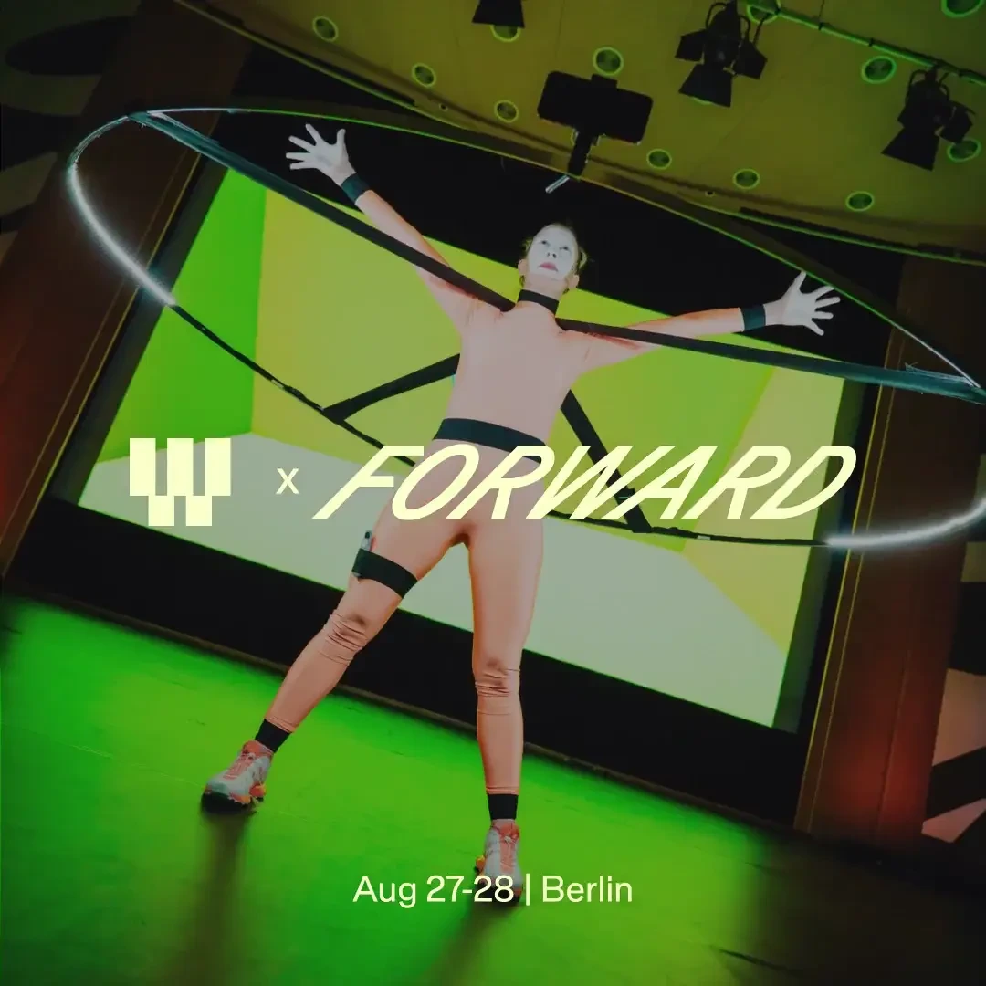 Figma Weave: We're at Forward Festival Berlin this week 🇩🇪 — public x-twitter post media curated for social post design inspiration.