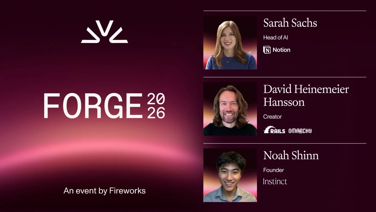 The Fireworks Forge speaker lineup continues to grow — public x-twitter post media curated for social post design inspiration.