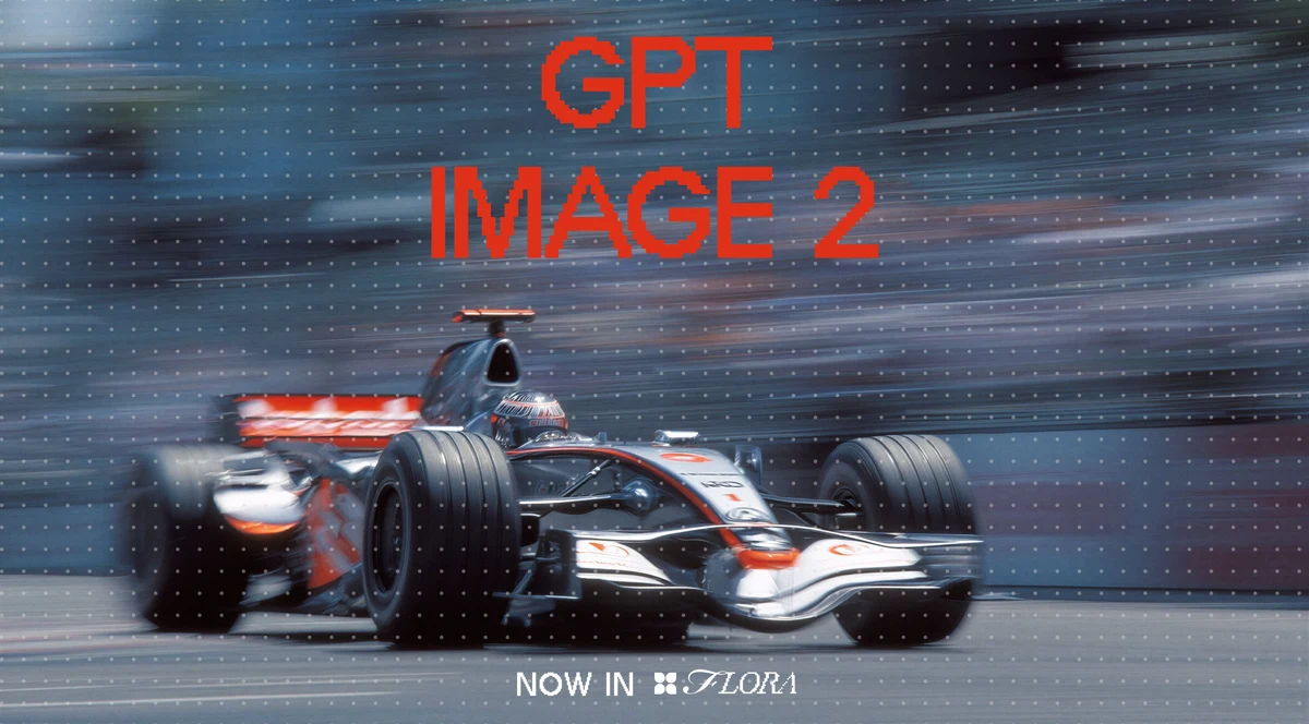 GPT Image 2 is now in FLORA — public x-twitter post media curated for social post design inspiration.