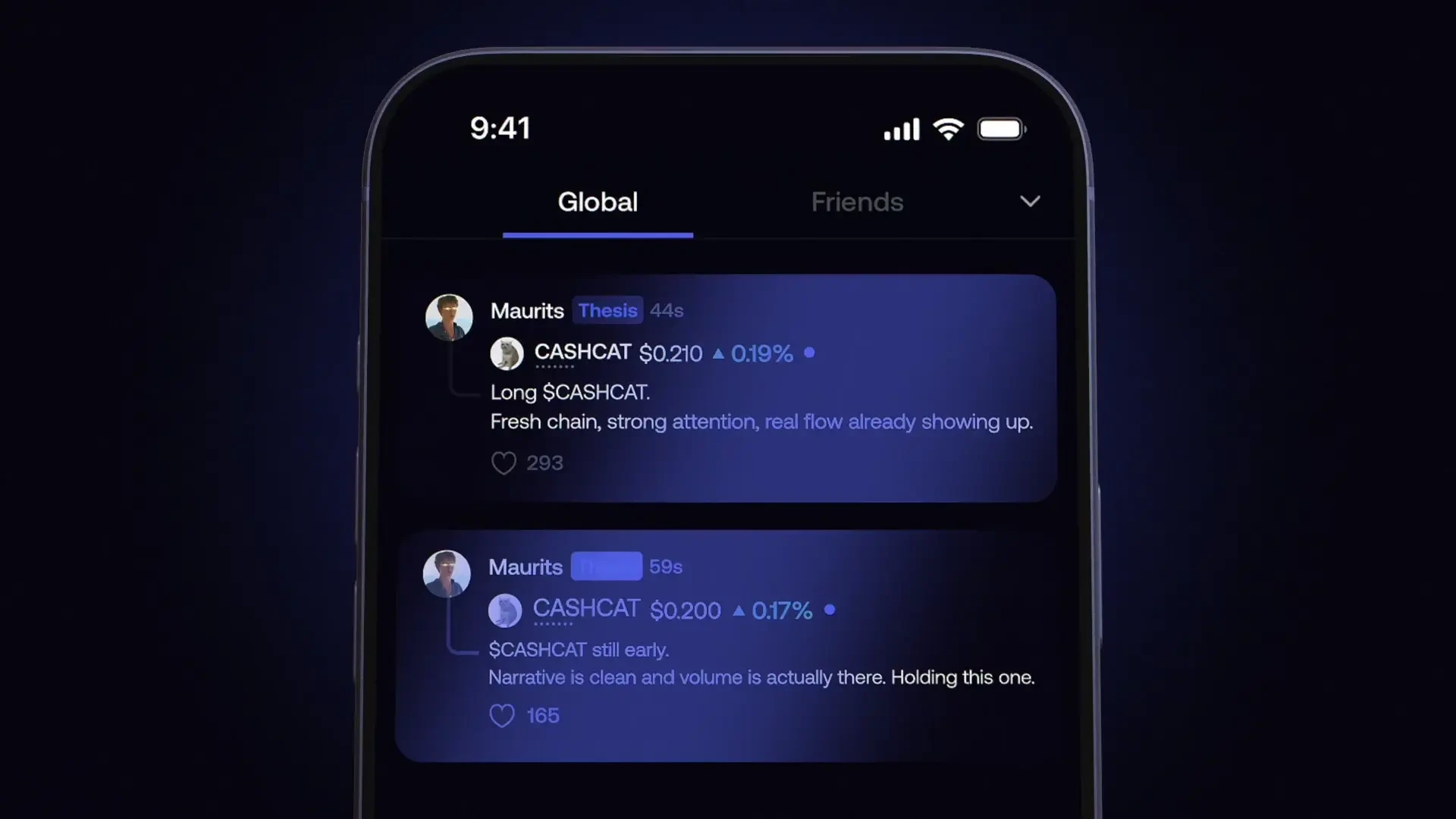 Fomo: Your conviction, rewarded in real time — public x-twitter post media curated for social post design inspiration.