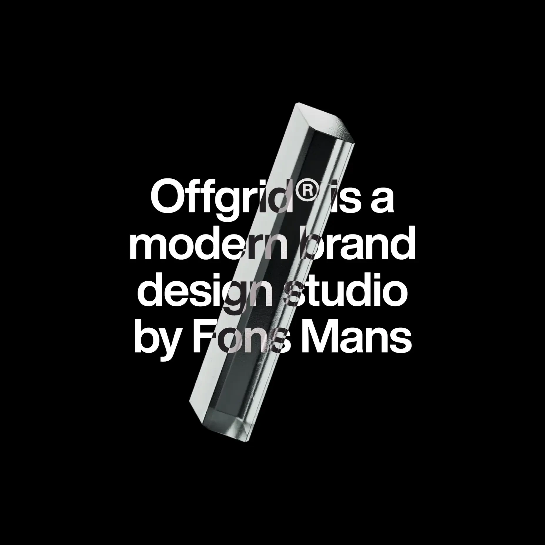 Fons Mans: A little thing we made for the Offgrid site — public x-twitter post media curated for social post design inspiration.