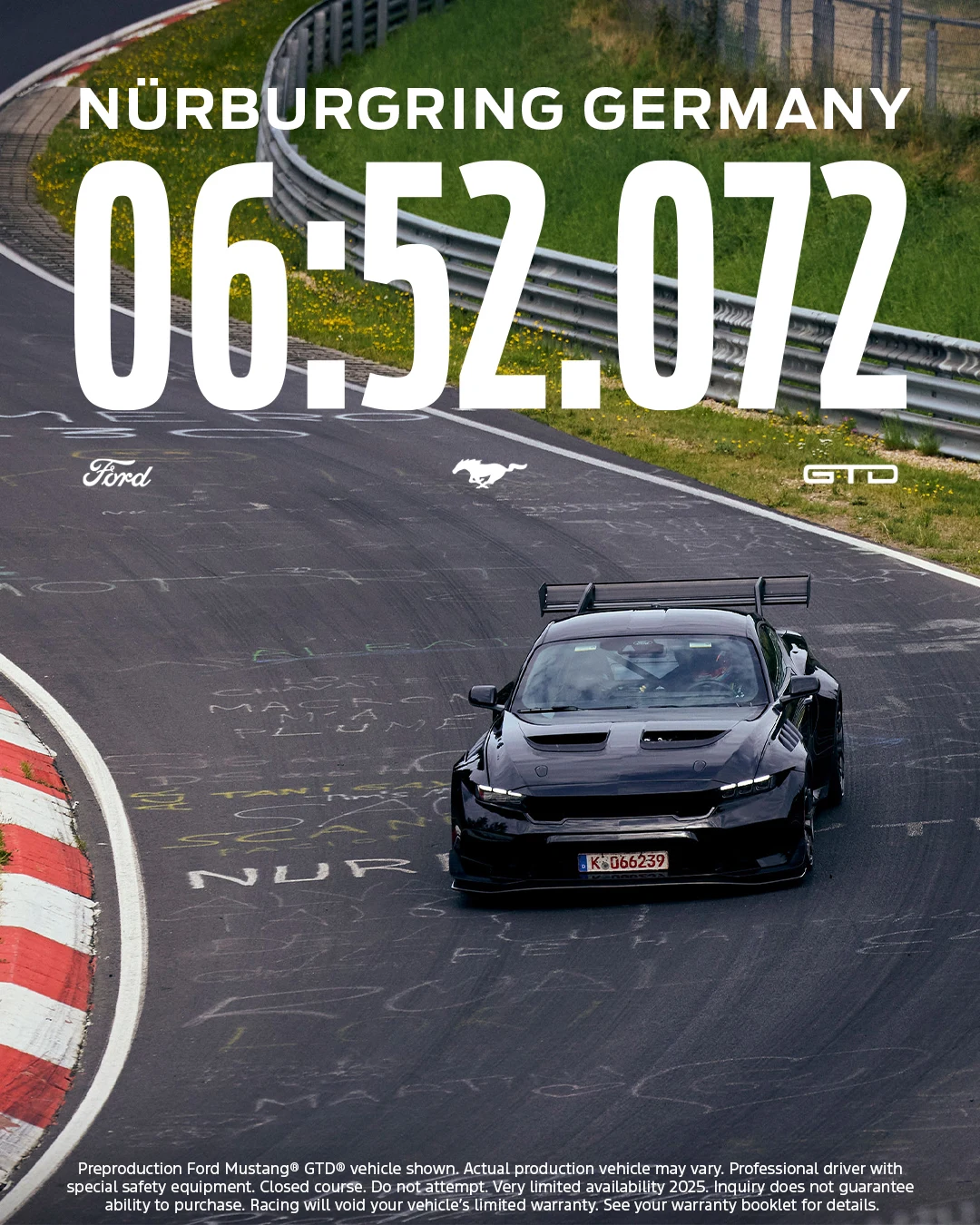 Ford Mustang: Speed never settles — public x-twitter post media curated for social post design inspiration.