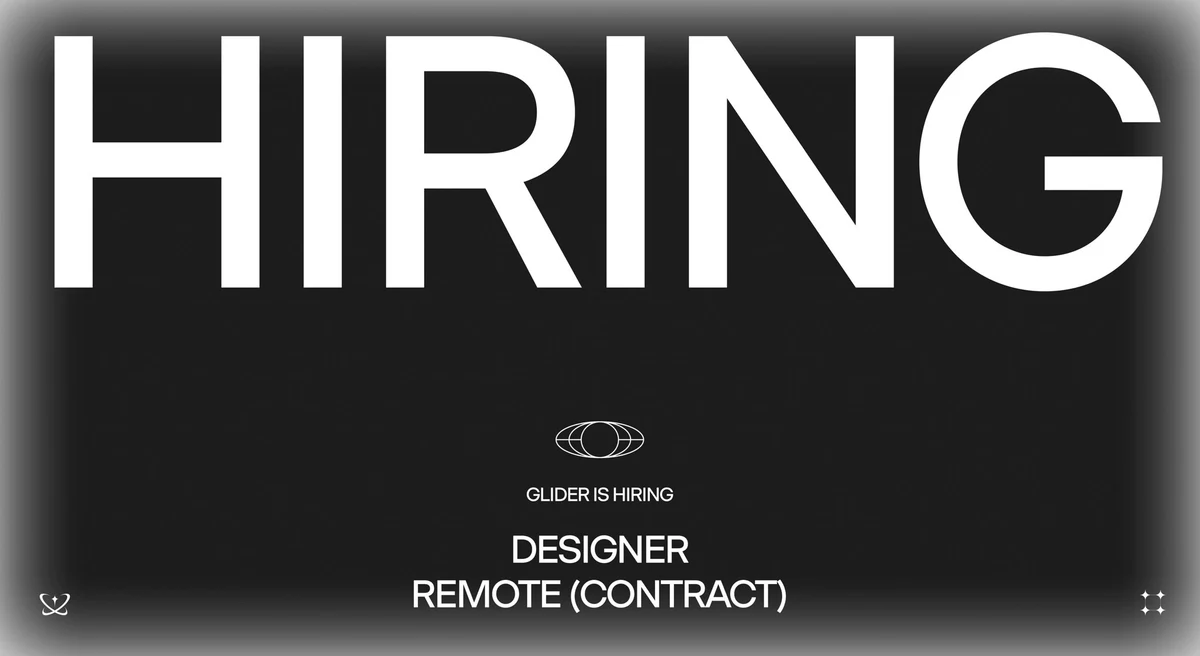 We're hiring a Designer at Glider — public x-twitter post media curated for social post design inspiration.