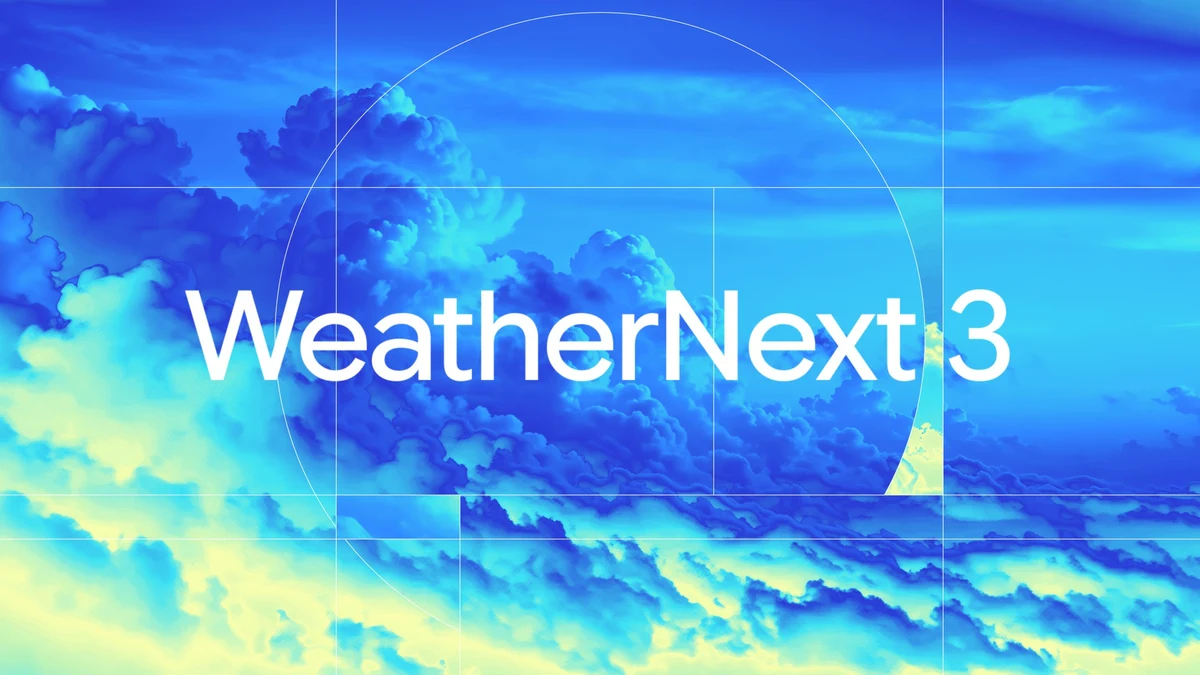 Google AI: WeatherNext 3 ⃣— our most advanced global weather AI model yet — public x-twitter post media curated for social post design inspiration.