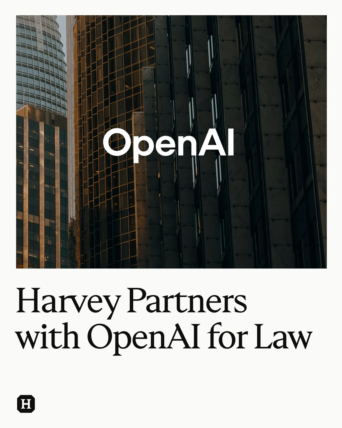 Harvey is proud to support the launch of Astra for Law — public x-twitter post media curated for social post design inspiration.