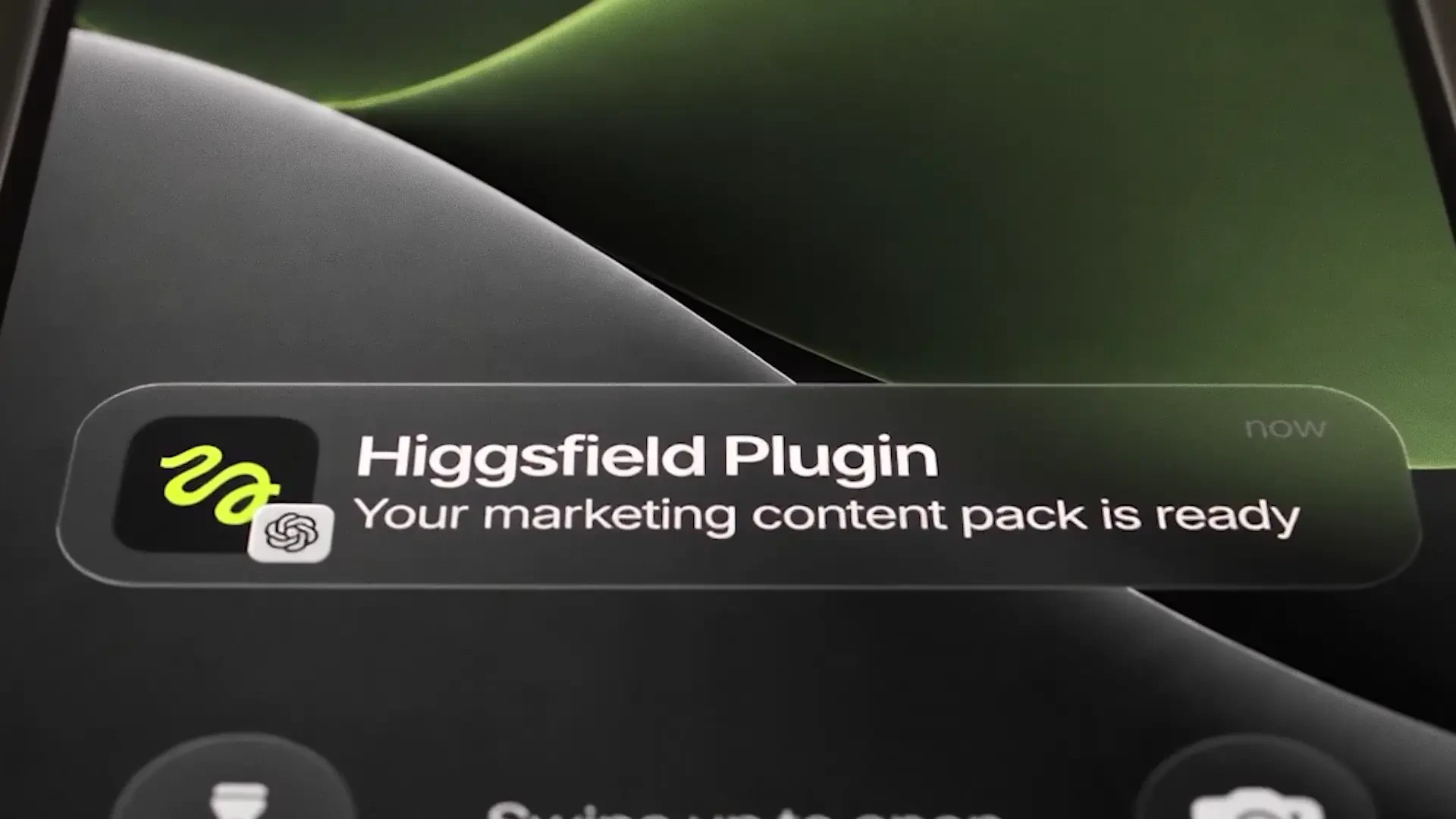 Higgsfield AI: ChatGPT solved marketing in 2026 — public x-twitter post media curated for social post design inspiration.