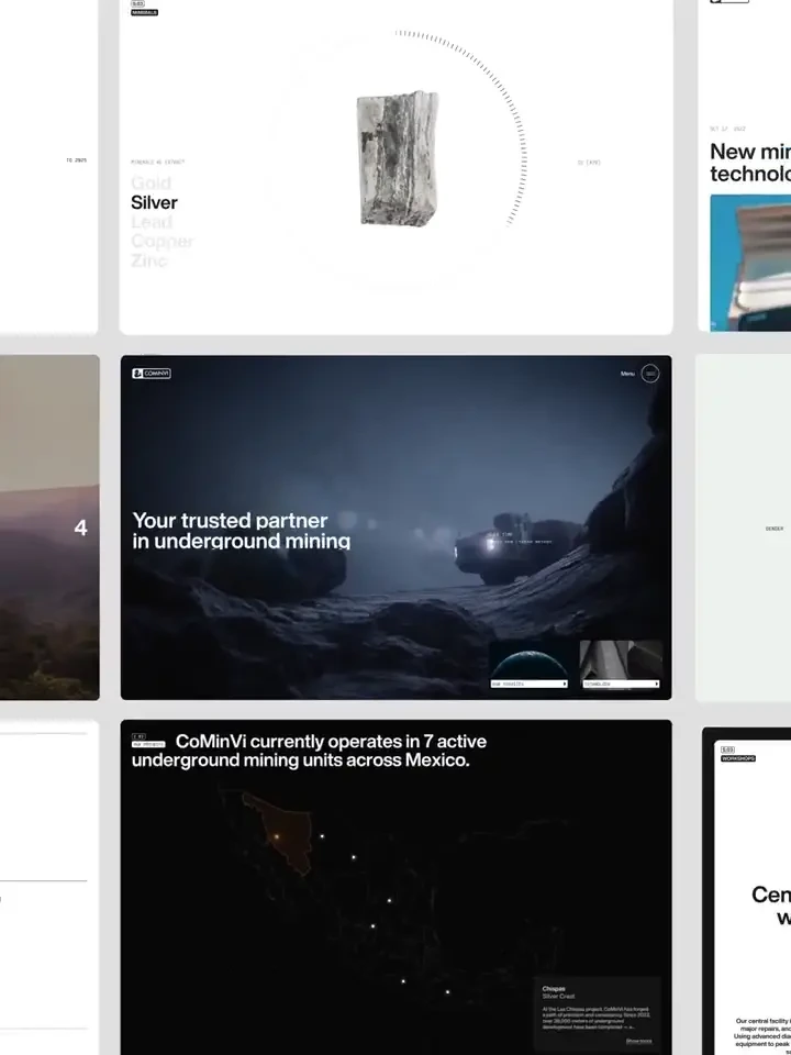 Holographik: CoMinVi mines where nobody can see it — public x-twitter post media curated for social post design inspiration.