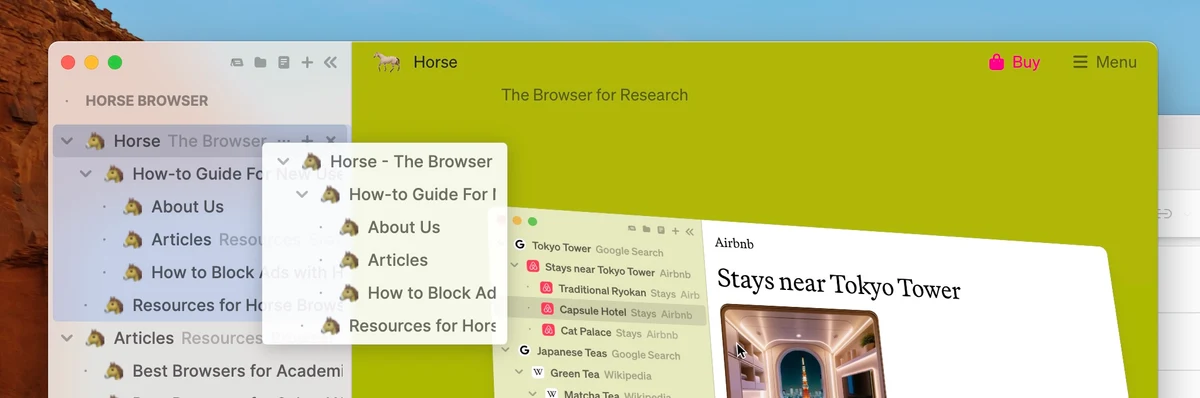 Horse Browser: Tidier Trails are here — public x-twitter post media curated for social post design inspiration.