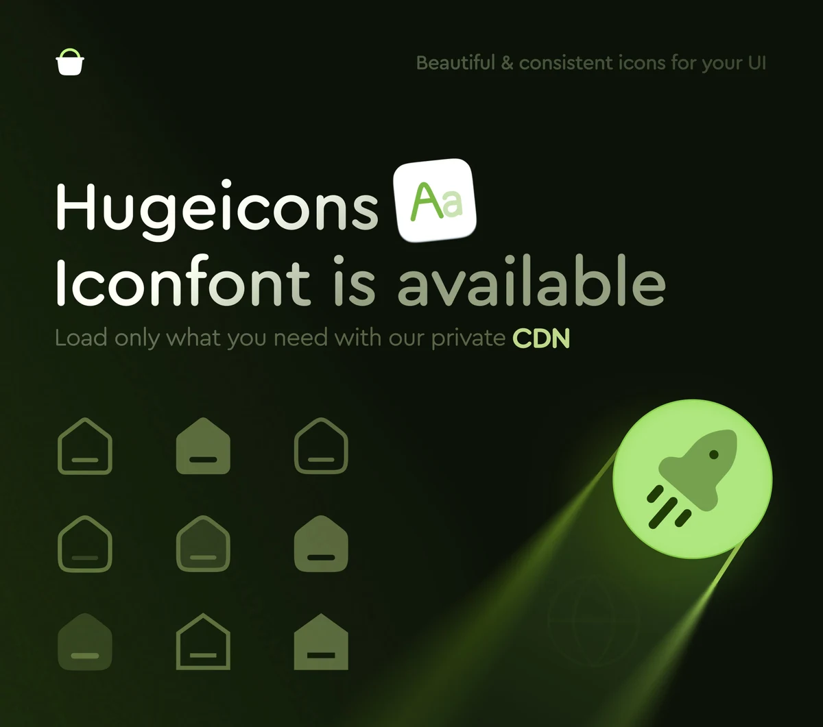 Developers, step up your design game with Hugeicons icon font — public x-twitter post media curated for social post design inspiration.