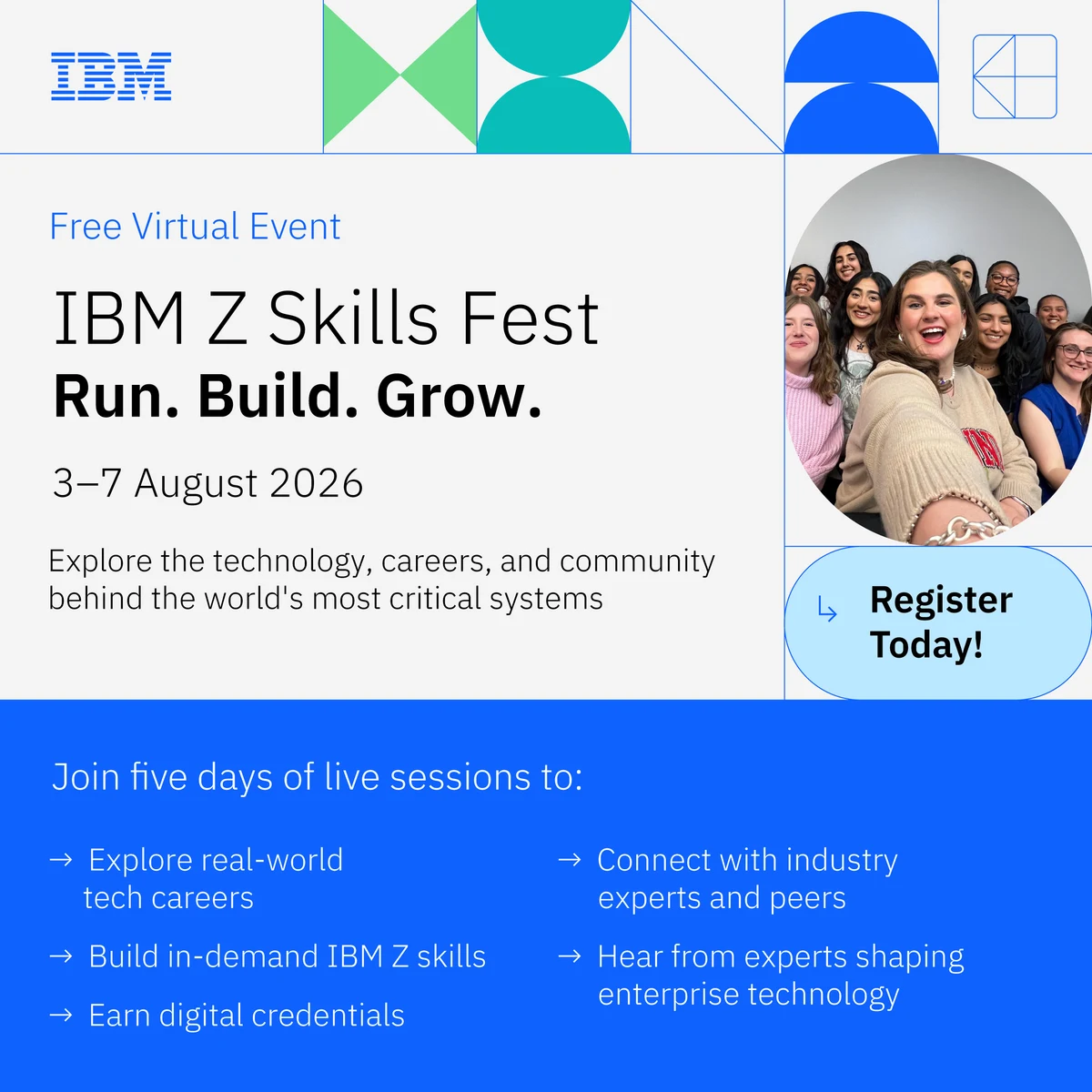 IBM: Ready to accelerate your career in enterprise tech — public x-twitter post media curated for social post design inspiration.