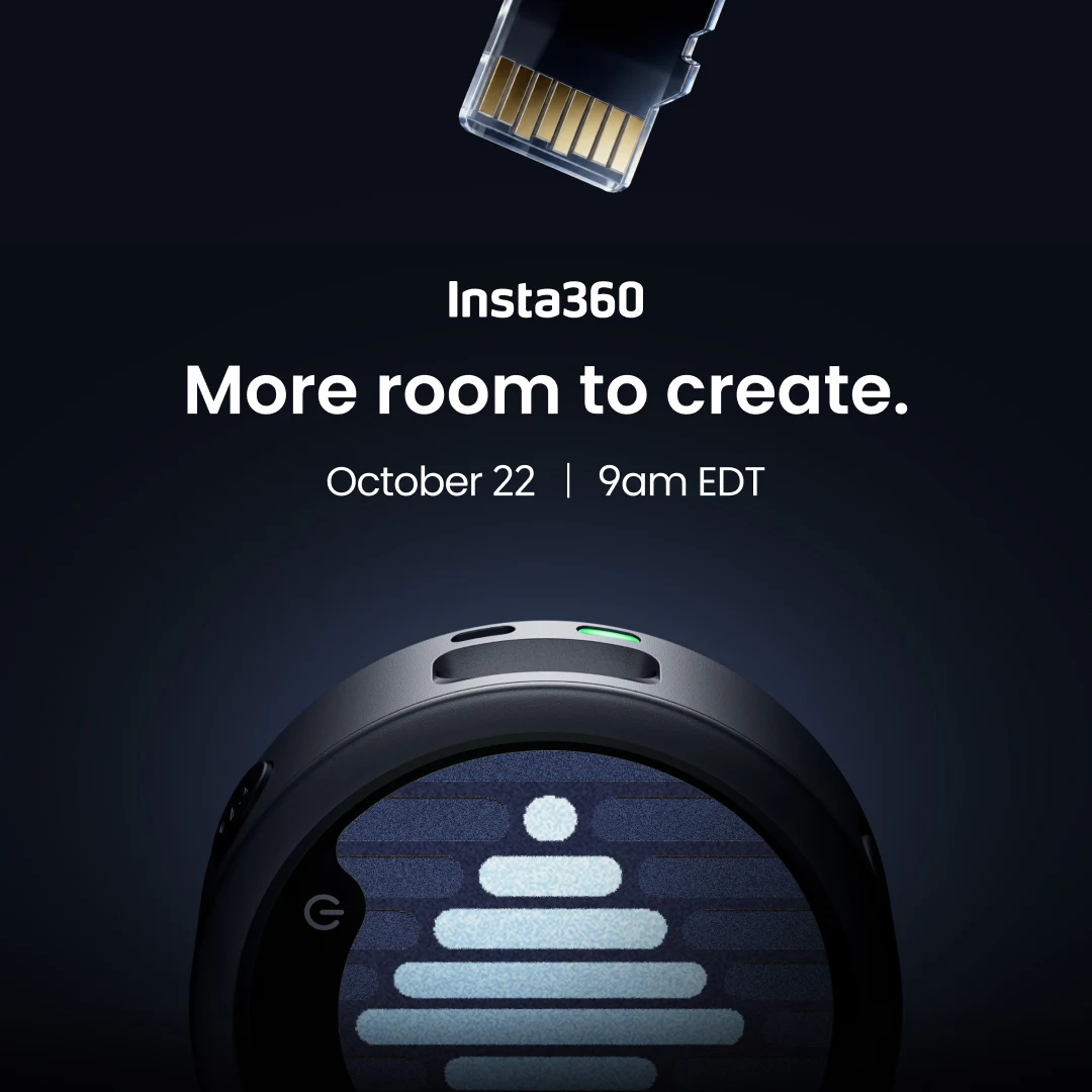 Insta360: More room to create — public x-twitter post media curated for social post design inspiration.