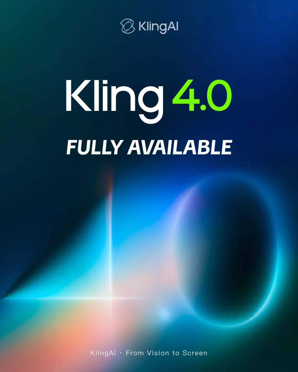 Kling AI: For Those Who Create — public x-twitter post media curated for social post design inspiration.