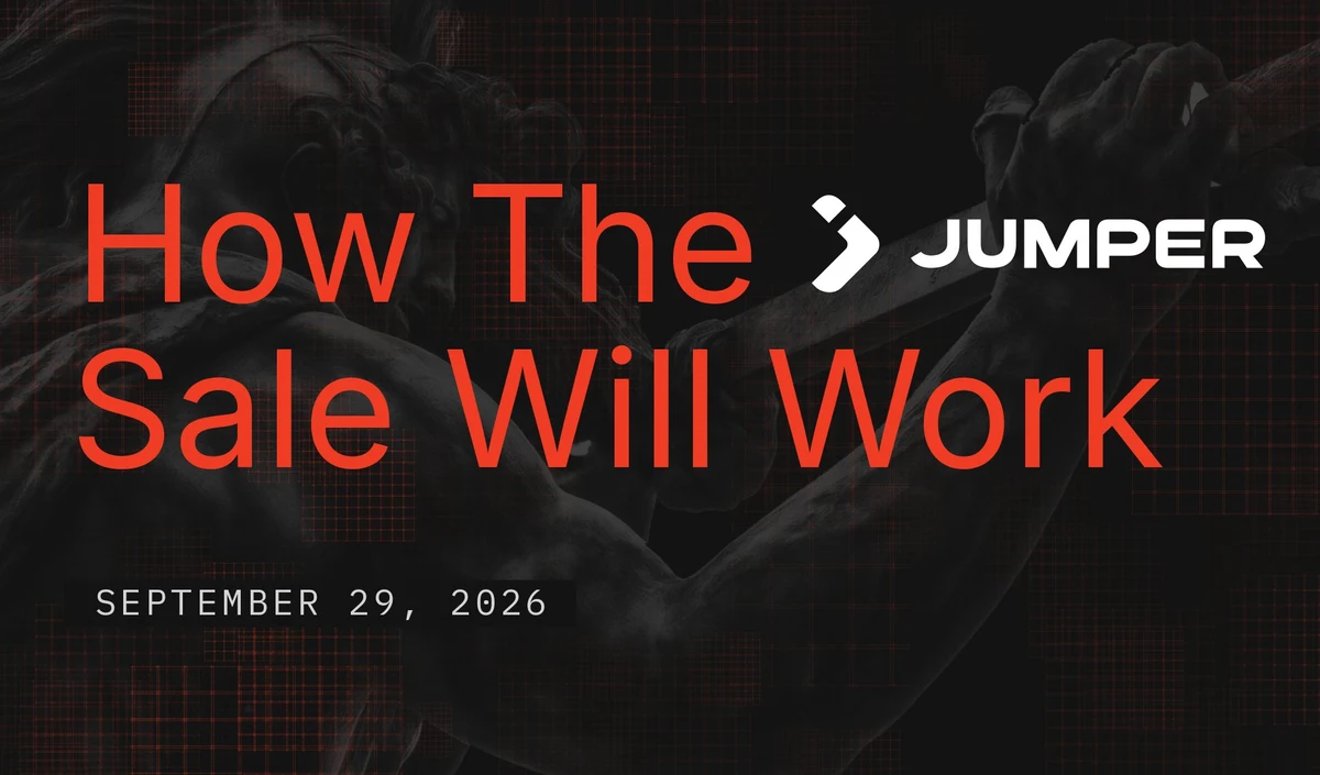 LEGION: The @jumperapp ($JUMP) token sale will open on Tuesday — public x-twitter post media curated for social post design inspiration.