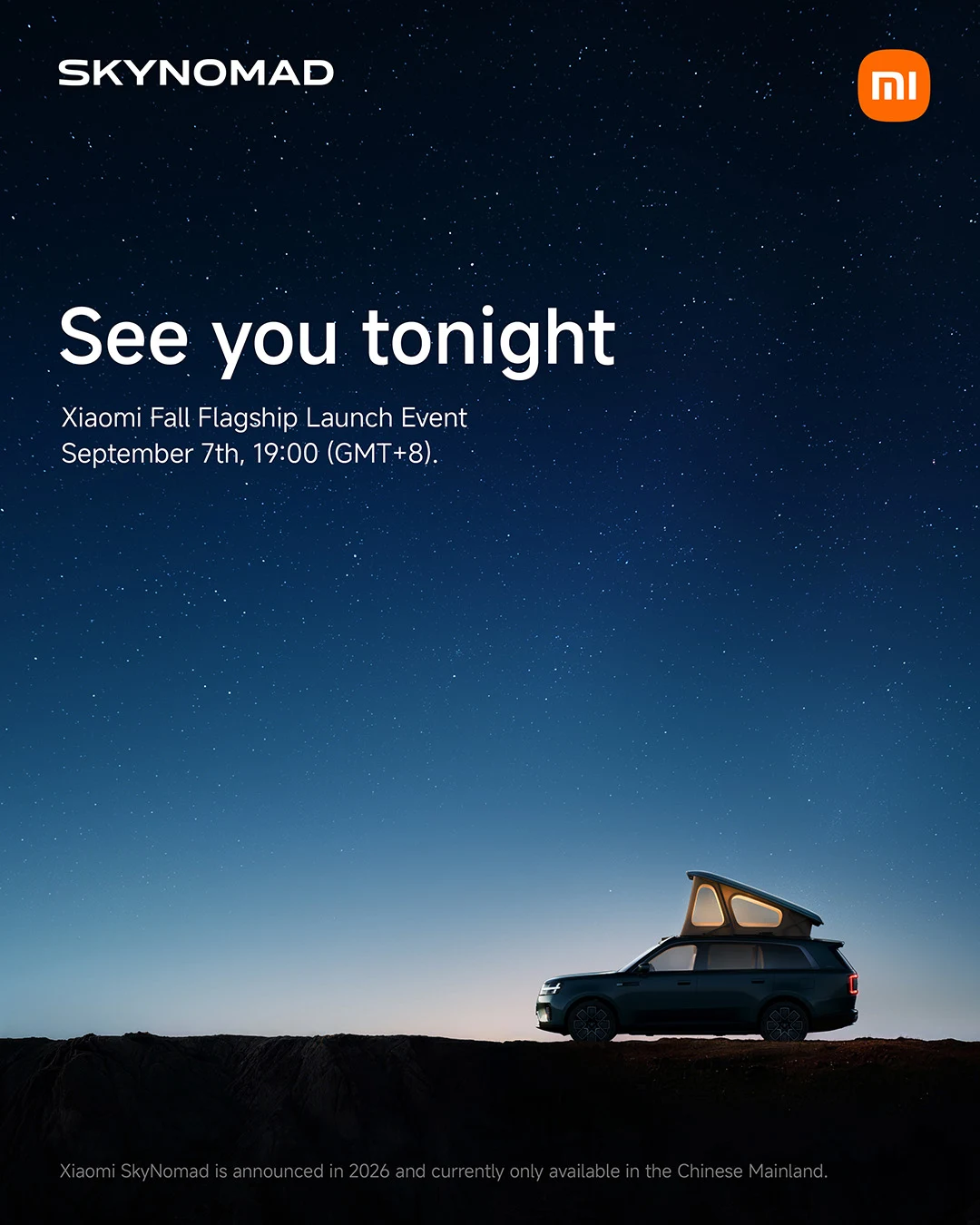 Lei Jun: See you tonight — public x-twitter post media curated for social post design inspiration.