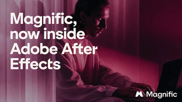 Magnific for Adobe After Effects — public x-twitter post media curated for social post design inspiration.