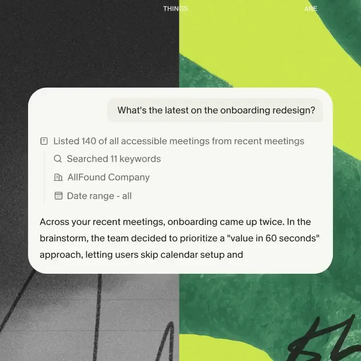 We've rebuilt Granola Chat from the ground up to be agentic — public x-twitter post media curated for social post design inspiration.