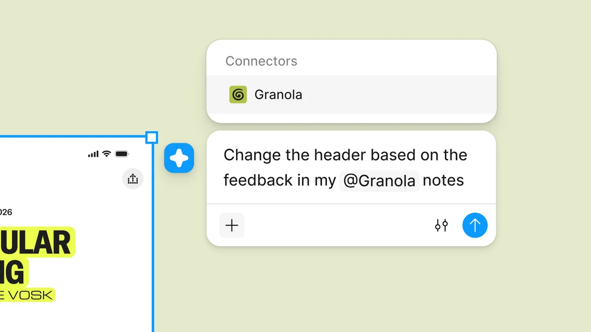 Granola to the @figma agent — public x-twitter post media curated for social post design inspiration.