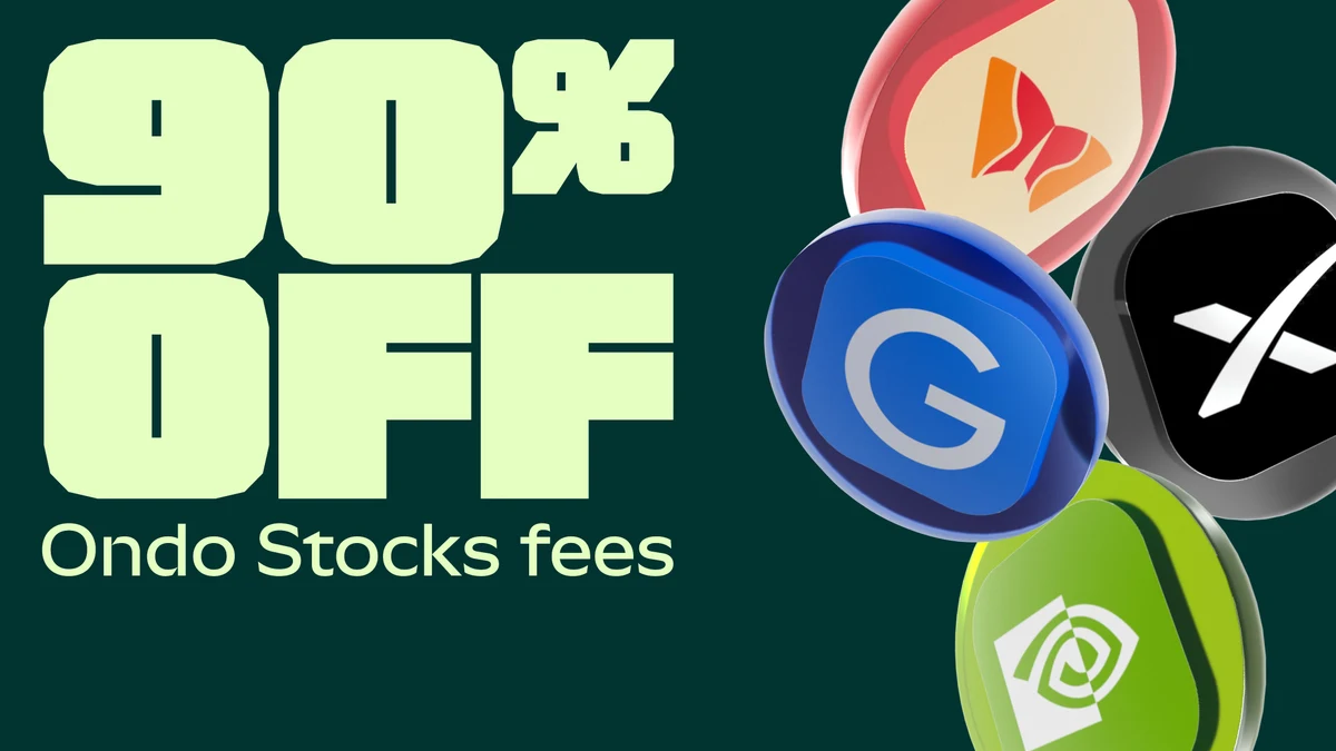 MetaMask: swap fees on Ondo Stocks just dropped by ~90% — public x-twitter post media curated for social post design inspiration.