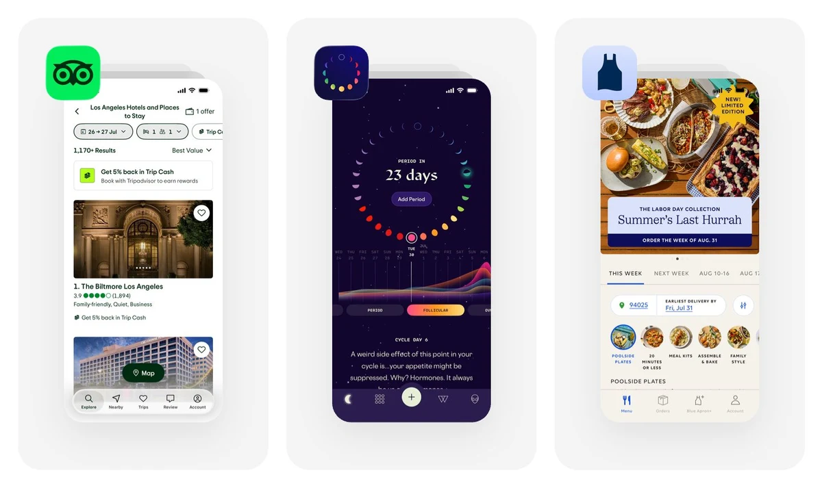 New mobile apps on Mobbin this week — public x-twitter post media curated for social post design inspiration.