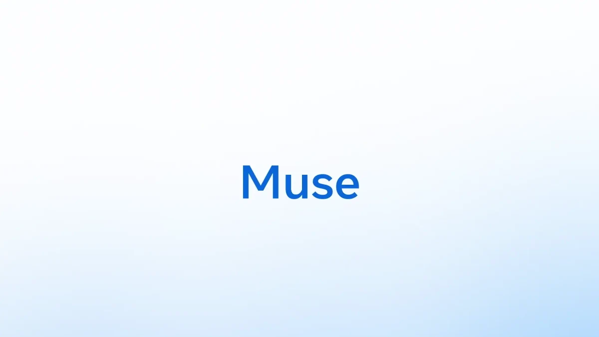 Muse, your personal AI agent from Meta that gets things done across