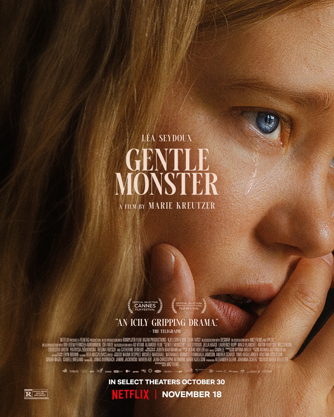 Netflix: Léa Seydoux stars in Gentle Monster, a tense thriller about trust — public x-twitter post media curated for social post design inspiration.