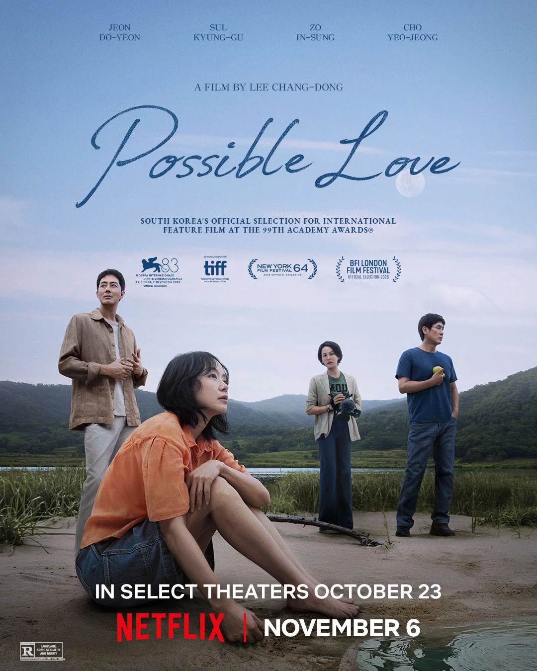 Netflix: POSSIBLE LOVE, a new film from Lee Chang-dong — public x-twitter post media curated for social post design inspiration.