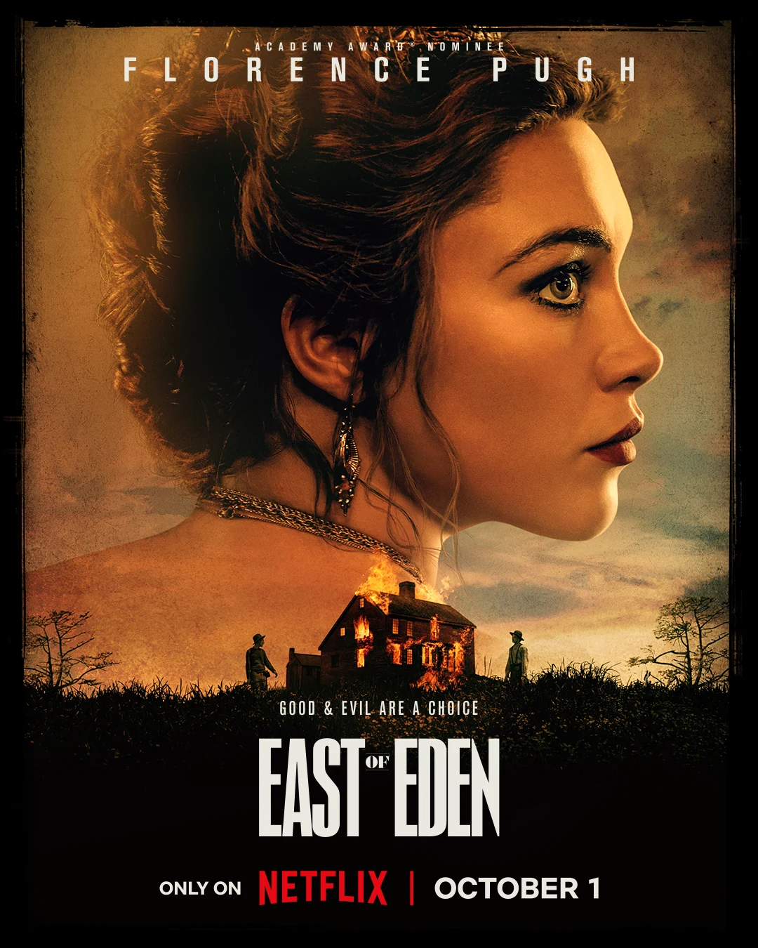 Netflix: EAST OF EDEN premieres in 12 hours — public x-twitter post media curated for social post design inspiration.