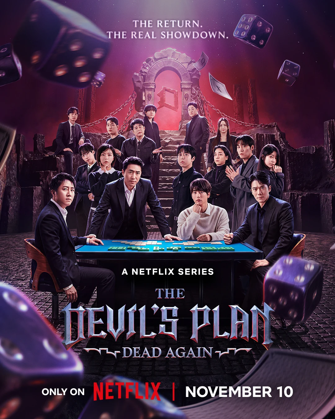 Netflix: The Devil’s Plan: Dead Again premieres November 10 — public x-twitter post media curated for social post design inspiration.