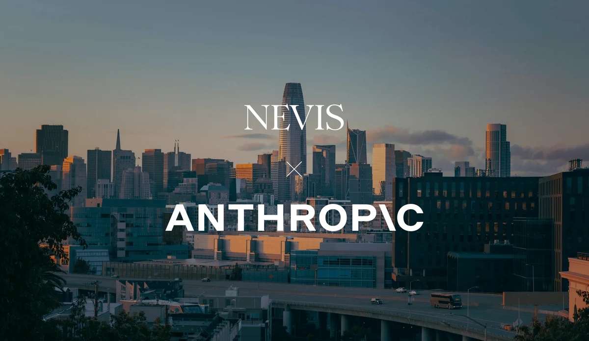Nevis is partnering with @AnthropicAI to power secure — public x-twitter post media curated for social post design inspiration.