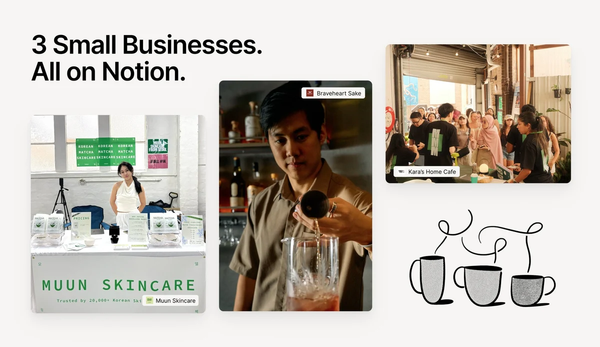 Notion: Skincare — public x-twitter post media curated for social post design inspiration.