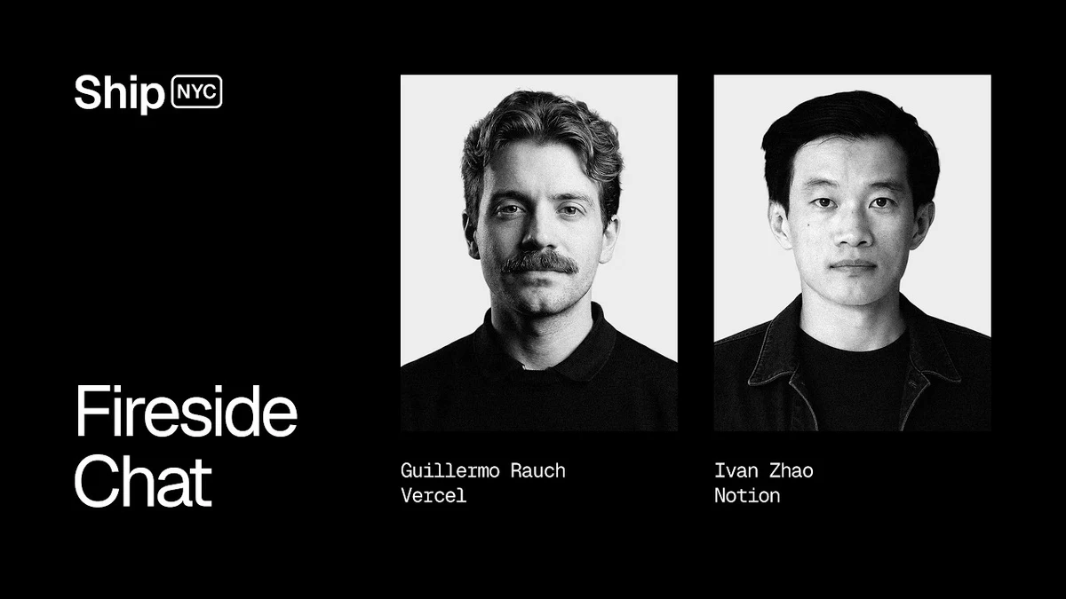 Fireside Chat - Ship 26 NYC — public x-twitter post media curated for social post design inspiration.