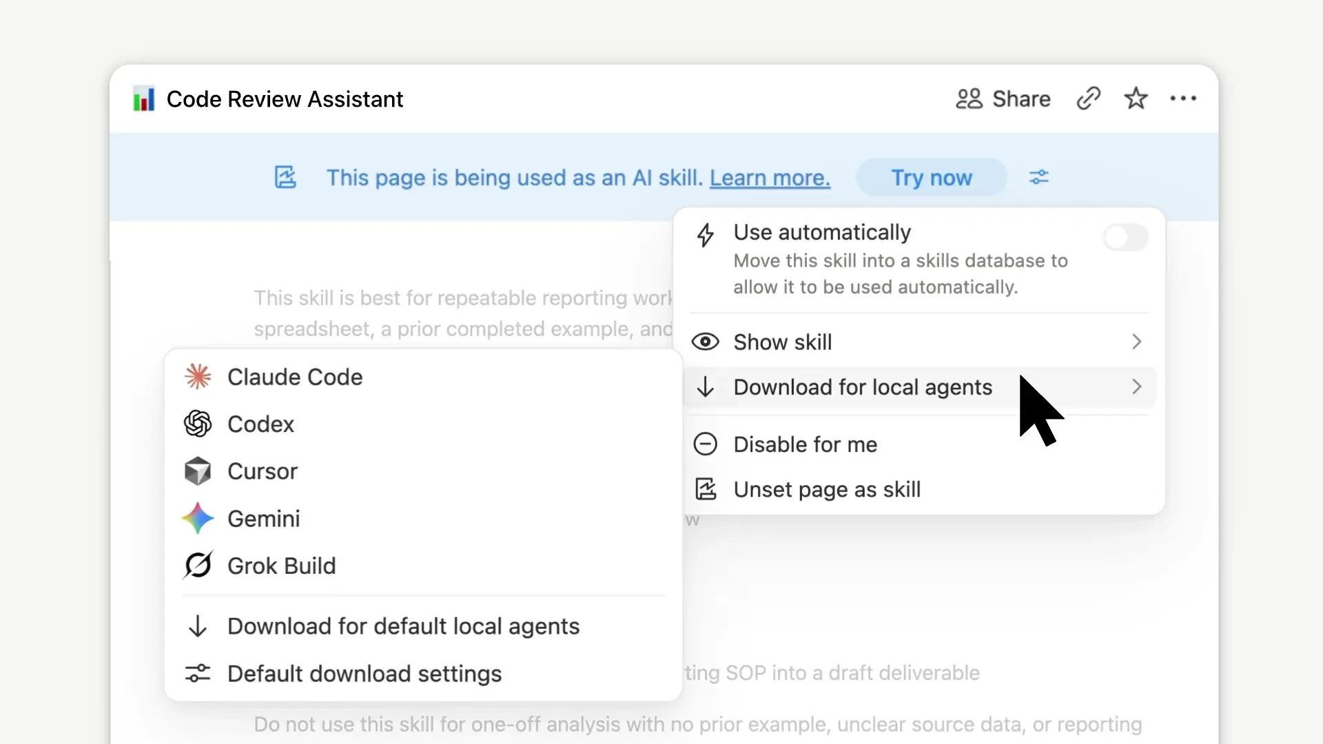 Notion: Skills for your whole team are here — public x-twitter post media curated for social post design inspiration.